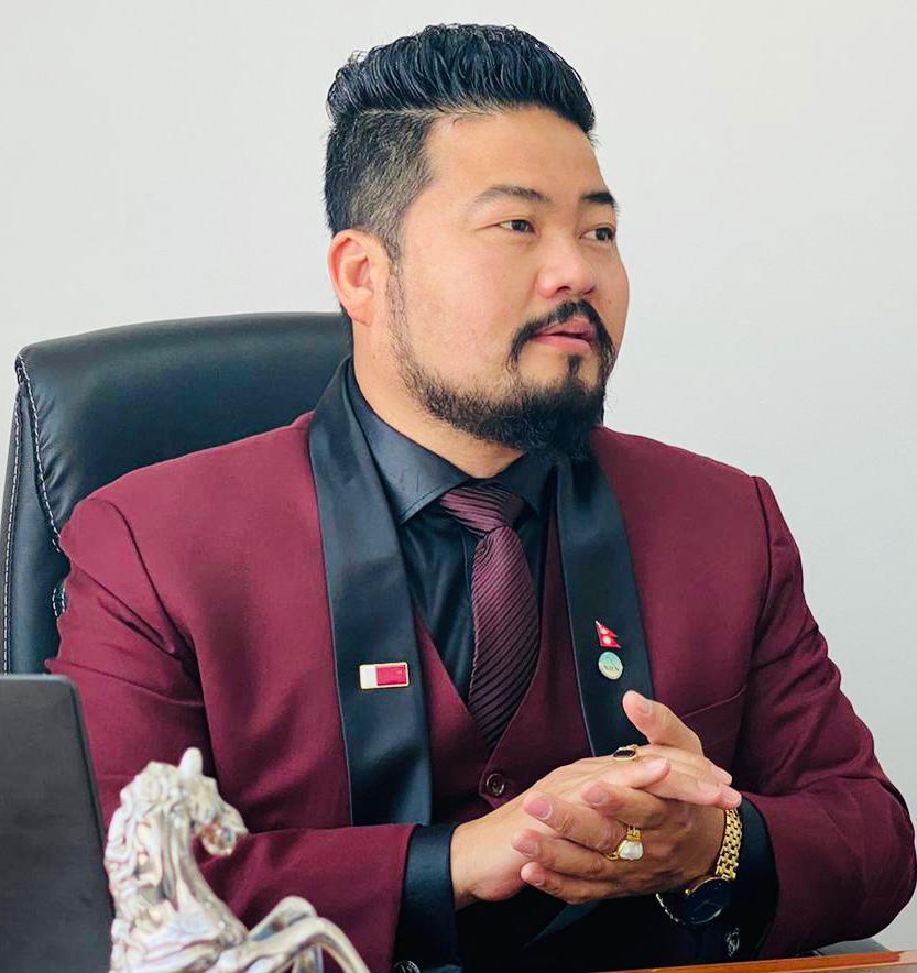 Prabin Gurung, QatarNRNA ICC ecretary